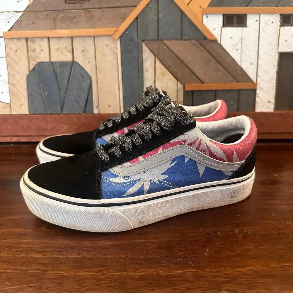 Vans Old Skool Platform After Dark Shoes Men’s 6.5 Women’s 8
